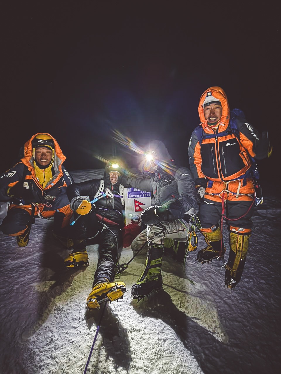 Four-member Climbalaya team scales Mt. Ama Dablam